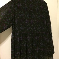 Polka Dot Peplum Top - Thumbnail 2