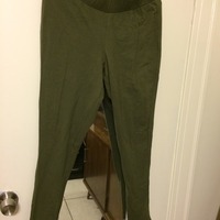 Olive Green Leggings - Thumbnail 1
