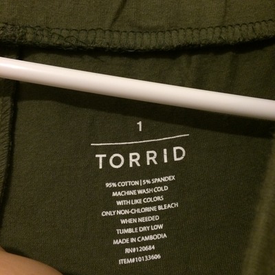 Olive green leggings