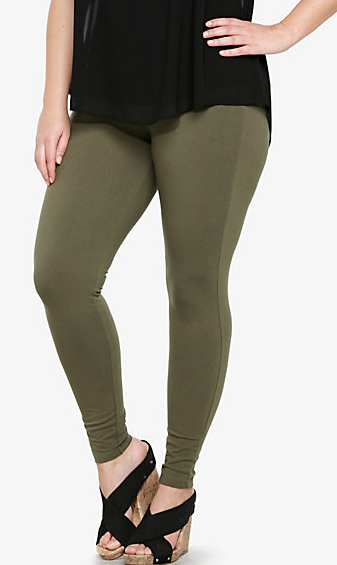 Olive Green Leggings