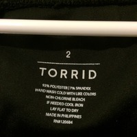 Black Crushed Velvet Leggings - Thumbnail 1