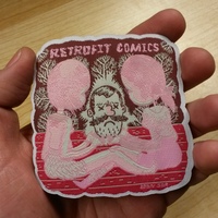 Retrofit Comics Patch designed by Ben Sea - Thumbnail 2