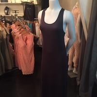 Maxi Dress with Twisted Back - Thumbnail 1