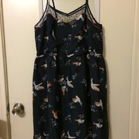 Hi-Lo Bird Dress - Thumbnail 1