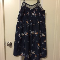 Hi-Lo Bird Dress - Thumbnail 4