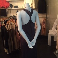 Maxi Dress with Twisted Back - Thumbnail 2