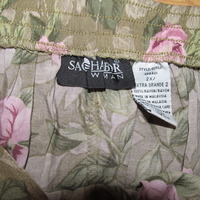 SAG HARBOR Plus Size Floral Print Skirt - Thumbnail 2