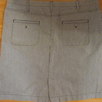 Merona Striped Mini Skirt (Plus Size) - Thumbnail 3