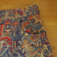 Vintage Denim Pencil Skirt (Missing Button AS IS) - Thumbnail 3