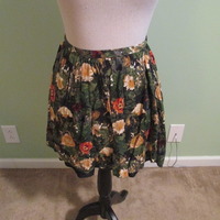 JACK Floral Print Mini Skirt - Thumbnail 4