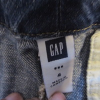 GAP Denim Ripped Micro Mini Skirt - Thumbnail 4