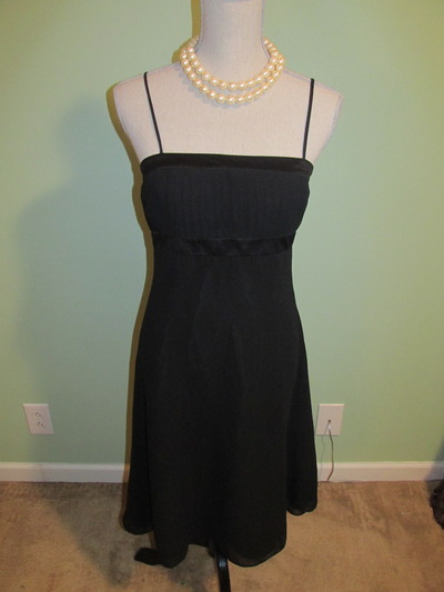 ANN TAYLOR Black Cocktail Dress