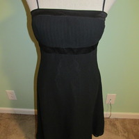 ANN TAYLOR Black Cocktail Dress - Thumbnail 1