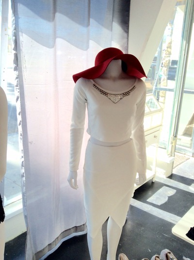 Cropped Top w/ Tulip Style Skirt