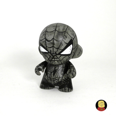 Black n white spidey mico munny custom