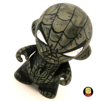 Black n White Spidey Mico Munny custom - Thumbnail 3