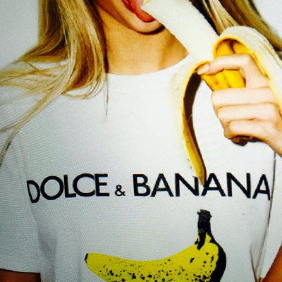 Unisex dolce and banana tshirts