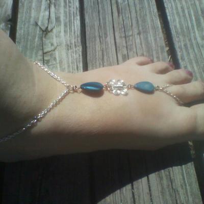 Butterfly foot jewelry 1piece