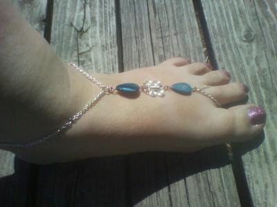 Butterfly foot jewelry 1piece