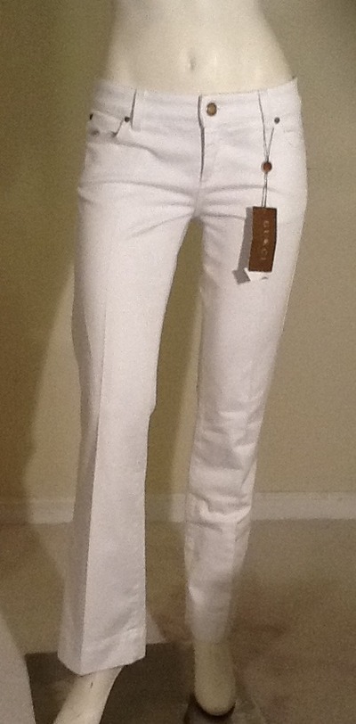 Gucci white jeans