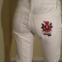 Gucci White Jeans - Thumbnail 2
