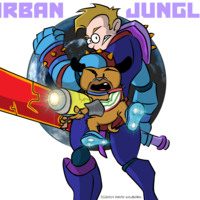 Urban Jungle Wildstar T-Shirt - Thumbnail 1