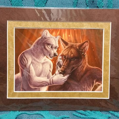 Mending wounds 5 x 7 matted print