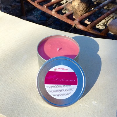Bombshell candle