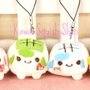 Kawaii Tofu Plush Cell Phone Charm-1