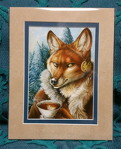 Caramel Macchiato 5 x 7 matted print
