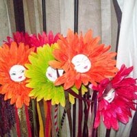 Alices Talking Flower Wands--Alice in Wonderland-Cosplay-Costume-disneybound - Thumbnail 3