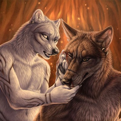 Mending wounds 5 x 7 matted print