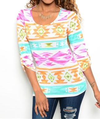 Tie-Dye Aztec