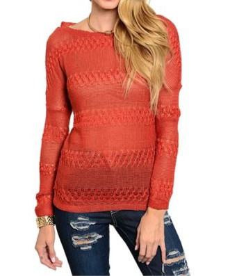 Brick Sweater