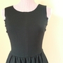 Madewell Silhouette black dress-3