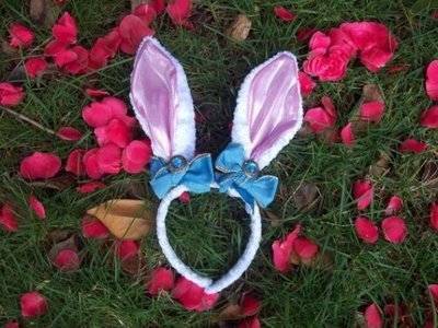 White Rabbit Ears-Alice in Wonderland