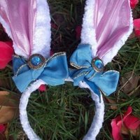 White Rabbit Ears-Alice in Wonderland - Thumbnail 1