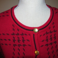 Vintage Inspired Sweater Cardigan Petite - Thumbnail 3