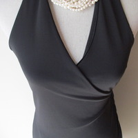 THE LIMITED Little Black Halter Dress - Thumbnail 2