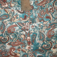 Green Paisley Pants Size 10 Tall - Thumbnail 3