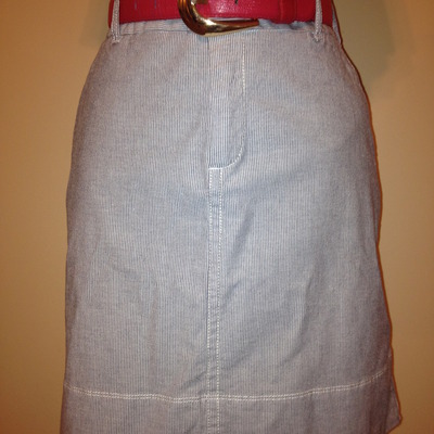 Merona striped mini skirt size 10
