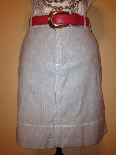 Merona Striped Mini Skirt Size 10