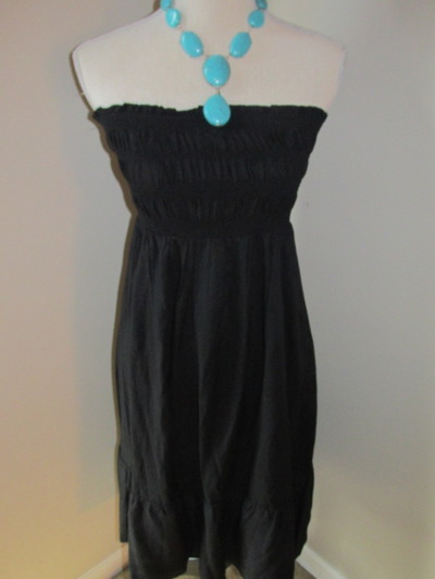 Express Strapless Sundress