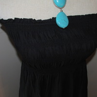 Express Strapless Sundress - Thumbnail 1