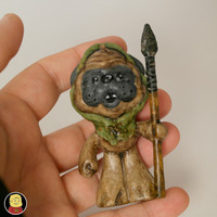 Jangles the Pug-Wok resin figure - Thumbnail 3