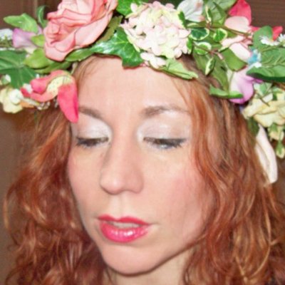 Fairytale flower crown-tiara-headdress - Thumbnail 3