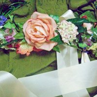 Fairytale Flower Crown-tiara-headdress - Thumbnail 1