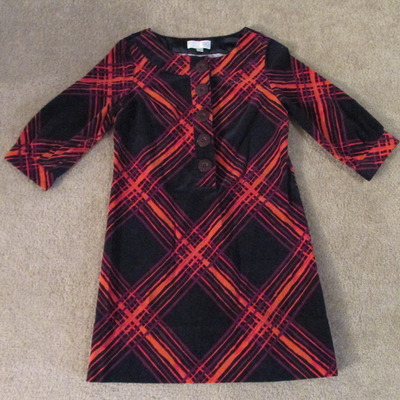 Multi-color shift dress size m