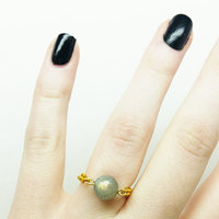 Labradorite Chain Ring - Thumbnail 3