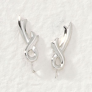 ribbon of hope ear pin